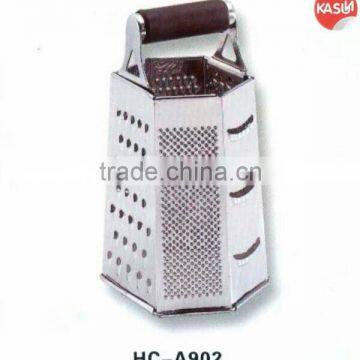 6 sides 9 inch grater ruber nonslip good grip multi purpose kitchen utensil