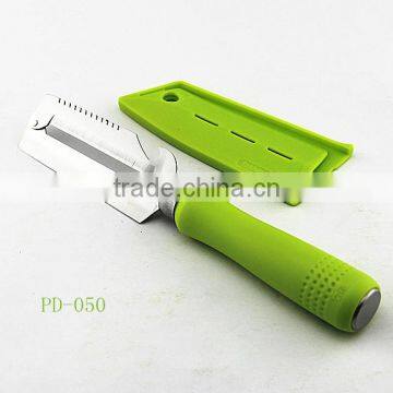 Stainless Steel Vegetable Peeler With Cover Plastic Handle Vegetable Slicer PD-050 photo-2