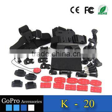 2016 Hot Selling Products Kit Used for Gopros Heros 4 Accessories Bundle of Camera Cases photo-3