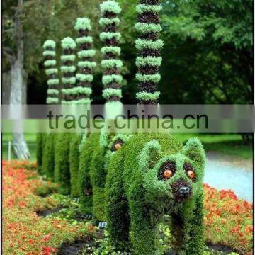 2017 Top Sale Can be Customized for Gardens Artificial Topiary Animal Artificial Topiary Ball photo-2
