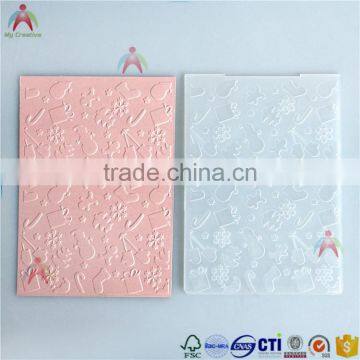 2017 New Plastic DIY Embossing Folder With Beauty Leaf Patterns. photo-3