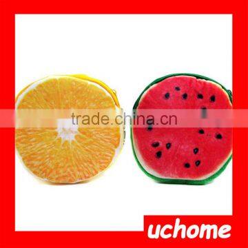 UCHOME China Manufacturer Nice Design Plush Custom Fruit Coin Purse With Low Price photo-2