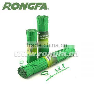 6mm x 30cm Environmentally Green Vineyard Twist Ties photo-2