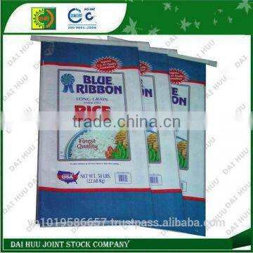 Tape seal for PP woven bag with BOPP