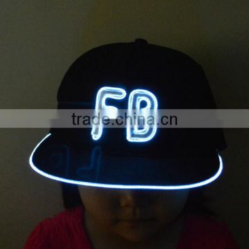 Led light up baseball caps