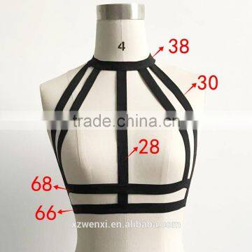 Wholesale Hot Selling Fashion Harness Bra Sexy Bandage Bra Strappy Bra