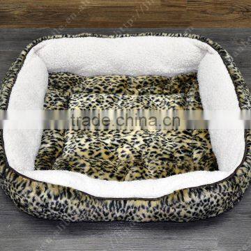Hot Sale Plush Berber Fleece Dog Bed Cute Pet Bed