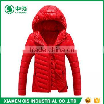 Fashionable Multi Color Slim Women Winter Down Puffer Jacket photo-3