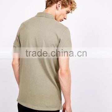 MGOO OEM Fit Plain Polo Shirt Handsome Man's Polo Shirt Custom Colors 100% Cotton Polo Shirts photo-2