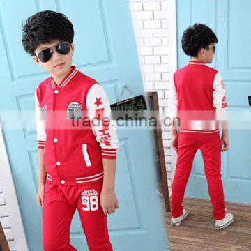 AS-457B Girls Cotton Clothing Sets for Kids Sping Autumn Sports Tracksuits Infant Active Coat+pants Suit Teenager Clothes photo-2