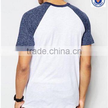 Garment Factory Custom Mens Wholesale Raglan t Shirt photo-2