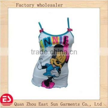 Fashion sexy women singlet with bows