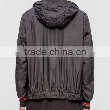 Cheap High Quality Men Running Windbreaker Hoodie Jacket photo-3
