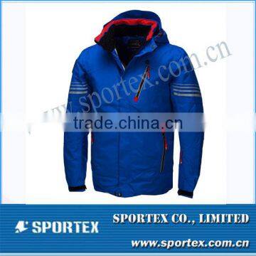 Men Sportswear White & Blue Active Cheap Crane Snow Ski Wear