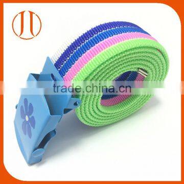 Wholesale custom fashion colorful pp webbing belt