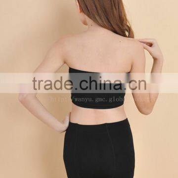 Factory Offer Sex Girls Underwear Black Sexy Tube Tops photo-3