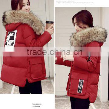 Women Quilted Jacket Puffer Coat photo-3