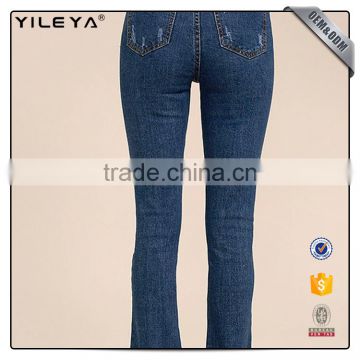 Custom denim jeans manufacturers,custom new model denim jeans for lady