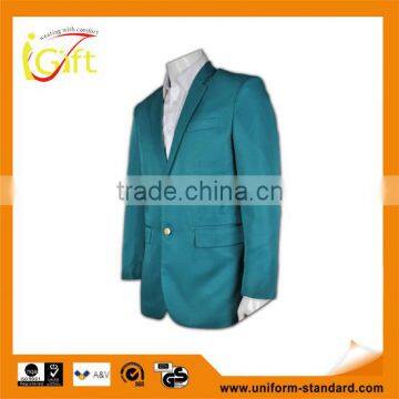 two button good quality anti-wrinkle customizable mens suit nice mens jackets