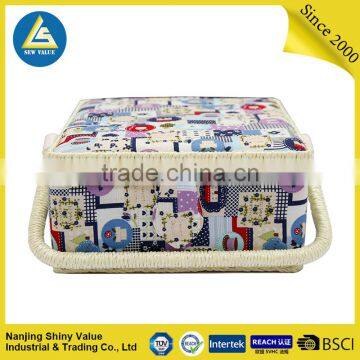 practical convenient house keeping fabric sewing basket