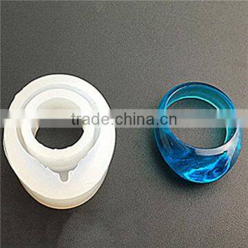Silicone Resin Mold Finger Ring White 29mm x 25mm photo-3
