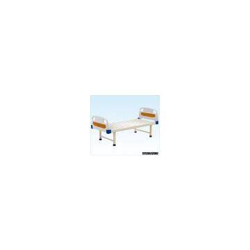 Flat bed with ABS head/foot board B-25   medical bed