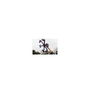 380V And 12 Rings/Min, 24 Persons Playground Equipment Spinner Big Windmill