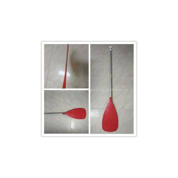 burly wood adjustable plastic aluminum sup paddle