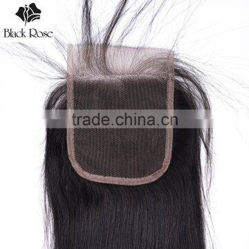 New Arrival Hair Product Large Stock 4*4 Cheap Lace Closure photo-3