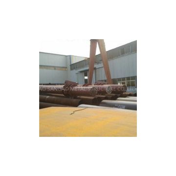 TAPERED STEEL POLES FOR BUILDING COLUMNS