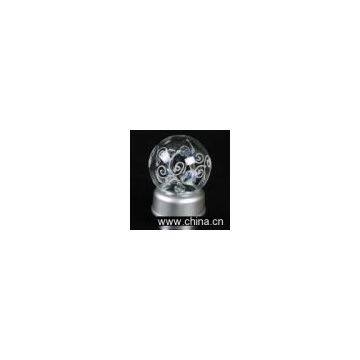 Rotation crystal ball music box (blue)