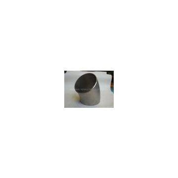stainless steel long radius 45 elbow