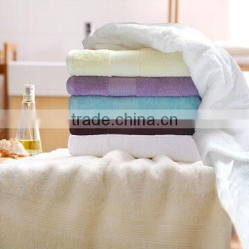 wholesale High-grade hotel satin bath towel for five star