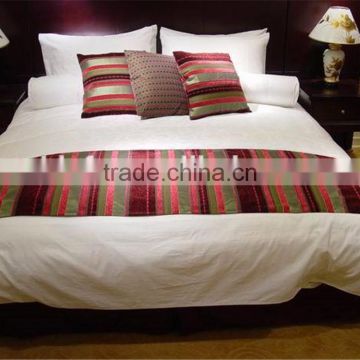 Custom made cotton white bedding sets China manufacturer