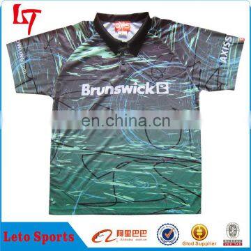 Customized wholesale mens darts shirt/Dart jersey for club/ Dart wear