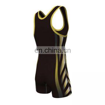 Cheap Custom Sublimated Wrestling Singlets photo-5