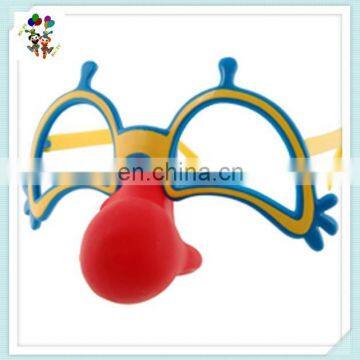 Fancy Dress Plastic Funny Clown Nose Party Glasses HPC-0633