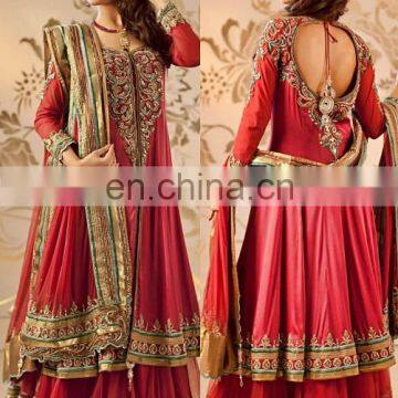 Indian Wedding Anarkali Lehenga Dress Collection 2016-2017