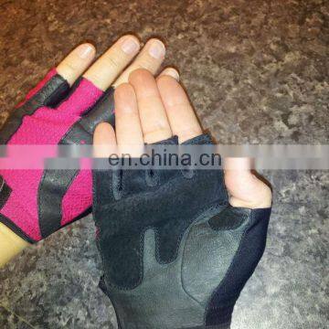 Fingerless gym gloves/ Weightlifting Gloves for Gym