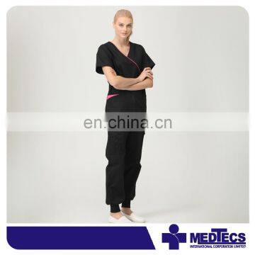 Fashionable Nurse Uniform Designs Custom Nurse Scrub Suit Design photo-3