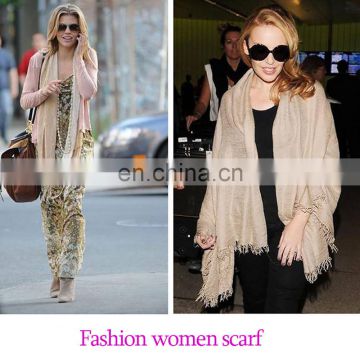 Factory price 90*200cm 10 colors ladies shawls scarf, can be MUSLIM HIJAB, cotton&polyester scarf