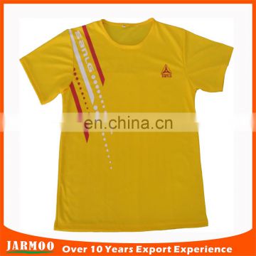 Promotional colorful sportswear custom sports tshirts for events