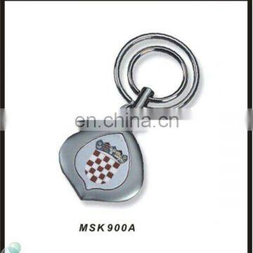 Bulk Buying Promotional Custom Print Paper Blank Key Ring Keychain For Sale