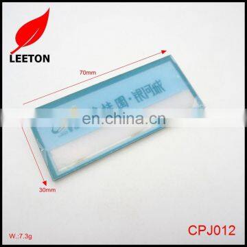 Custom Changeable Name Badge Holder photo-3