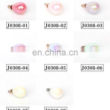 11*17 mm Charm Classic Yiwu Jewelry Accessories Light Pink Necklace Pendant photo-6