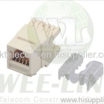 UTP 8P8C AP style krone rj45 cat6 Keystone modular jack