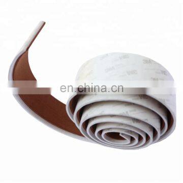 Melors Light Brown + White Color EVA Foam Marine Boat Flooring Faux Teak Strip