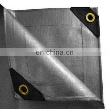 Fireproof sun reflective fabric product pe tarpaulin for temporary shelter