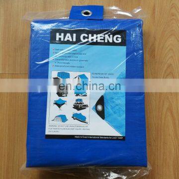 blue waterproof poly tarps for Disaster Relief Tents,tent material