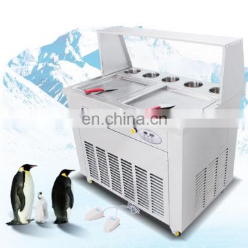 professional one pan ice cream frying machine /fried ice cream machine for sale